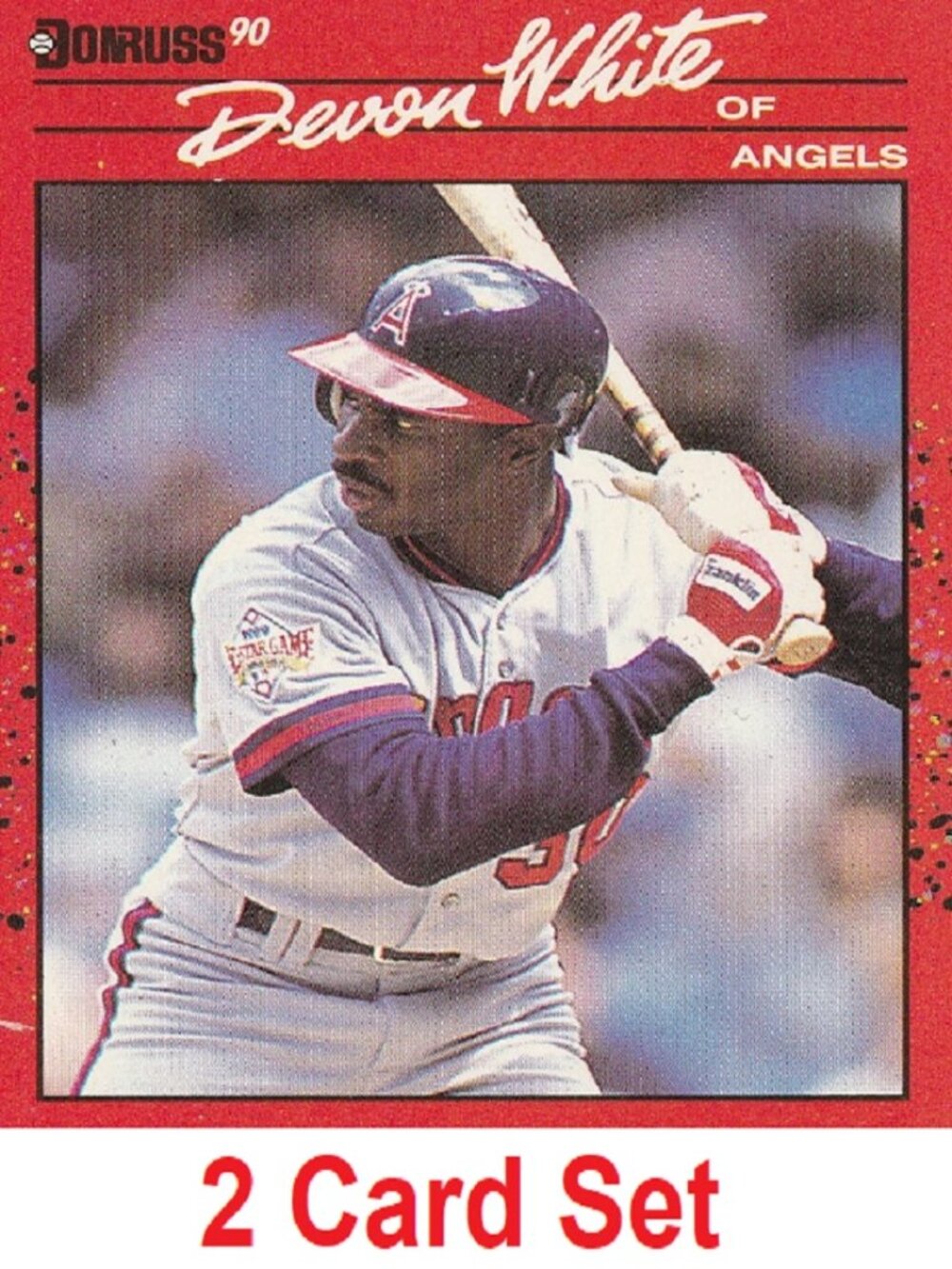 Devon White Baseball Card Collection